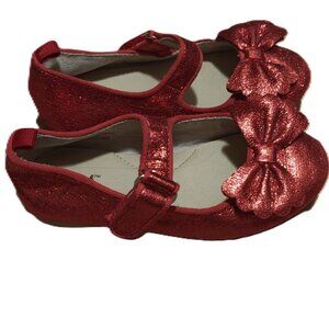 ✨ Adorable Red Glitter Toddler Shoes (Size 6) – Cat & Jack ✨